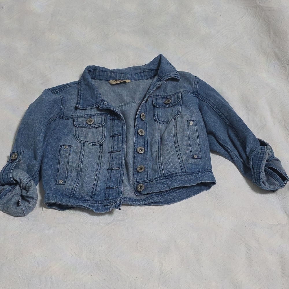 Kids Blue Denim Jacket